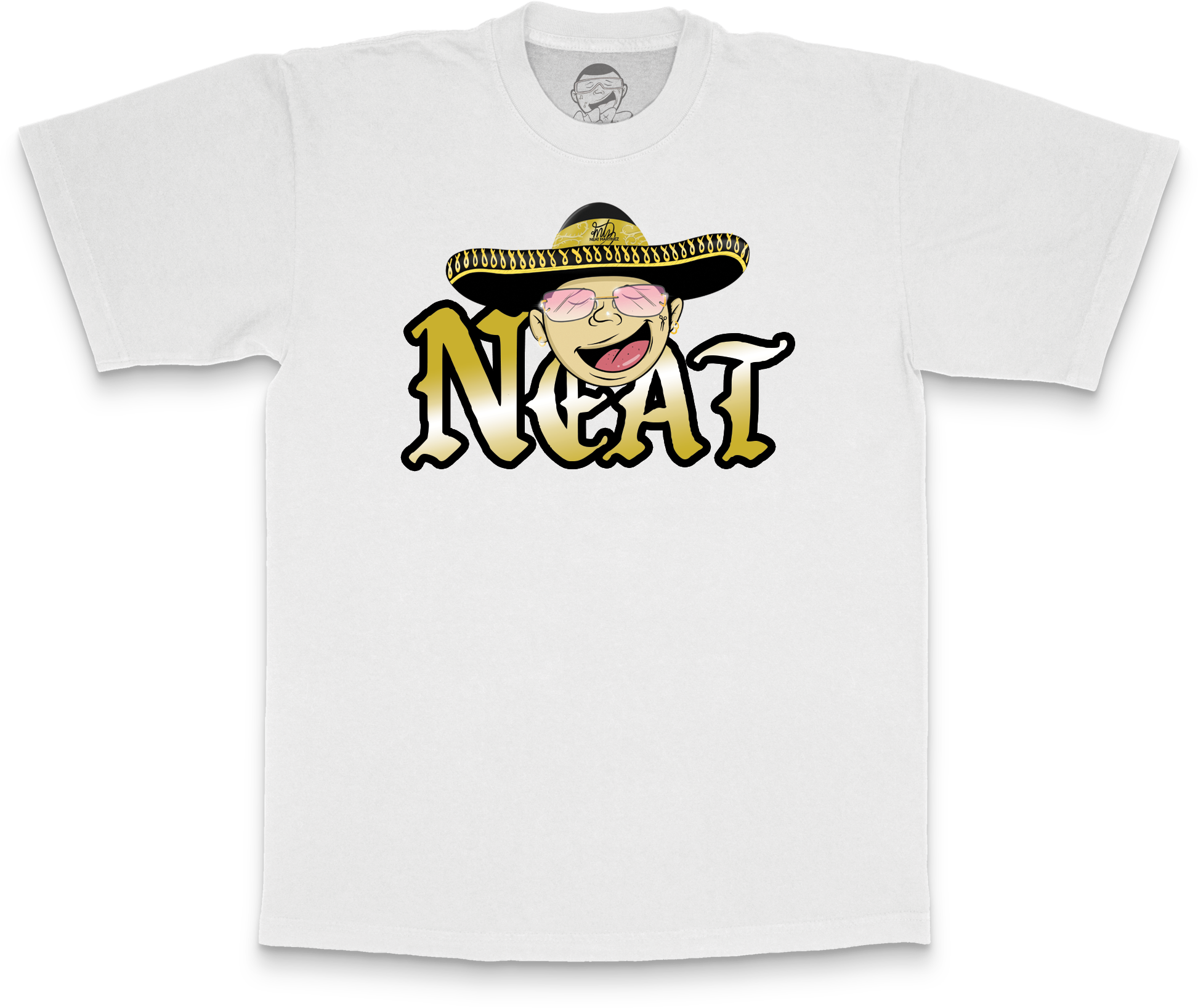 Neat Martinez White T